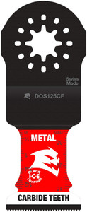 Diablo DOS125CF3 1-1/4" AMPED™ Steel Demon™ Starlock Carbide Teeth Oscillating Blades for Metal (3-Pack) Diablo DOS125CF3 1-1/4" AMPED™ Steel Demon™ Starlock Carbide Teeth Oscillating Blades for Metal (3-Pack)