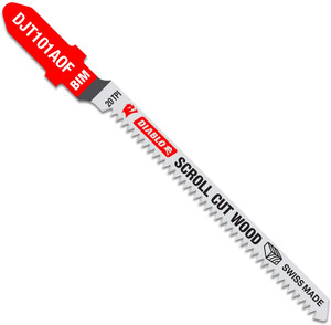 Diablo DJT101AOF5 3-1/4" 20TPI Bi-Metal Jig Saw Blades for Wood (5-Pack) Diablo DJT101AOF5 3-1/4" 20TPI Bi-Metal Jig Saw Blades for Wood (5-Pack)