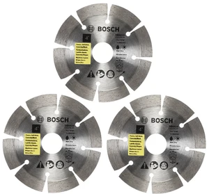 Bosch DB441 4 Inch Segmented Diamond Circular Saw Blade, 3 Pack - view 3