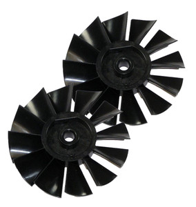 Porter Cable C2002 Air Compressor 2 Pack Replacement 8mm Motor Fan - D24595-2PK - view 3