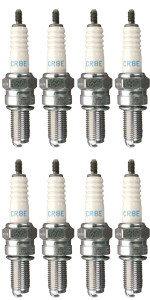 NGK 8 Pack of Genuine OEM Standard Spark Plugs - CR8E-8PK