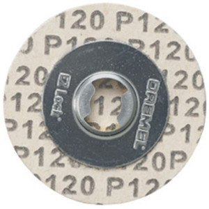 Dremel Genuine OEM Replacement 120 Grit Sanding Disc - EZ412SA Dremel Genuine OEM Replacement 120 Grit Sanding Disc - EZ412SA