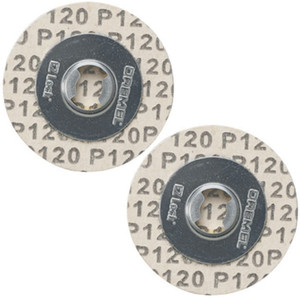 Dremel Genuine OEM Replacement 120 Grit Sanding Discs - EZ412SA-2PK