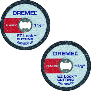 Dremel Genuine OEM Replacement 1-1/2" Cutting Wheels, 10 Pack, EZ476-2PK