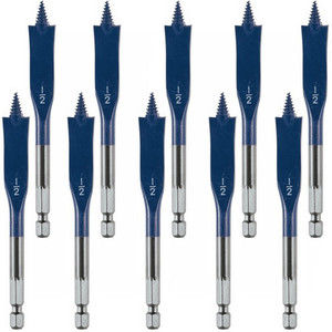 Bosch 10 Pack of 1/2 In. x 4 In. Daredevil Spade Bits - DSBS1005B-10PK - view 2