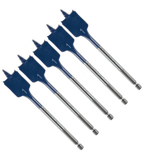 Bosch 5 Pack of 1" x 6" DareDevil Spade Bit - DSB1013B-5PK - view 5