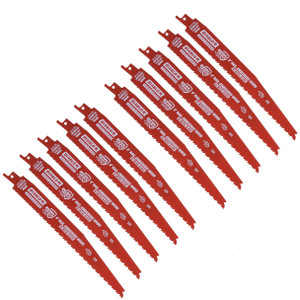 Diablo 10 Pack of Genuine OEM 9" Reciprocating Saw Blades - DS0912BW-10PK Diablo 10 Pack of Genuine OEM 9" Reciprocating Saw Blades - DS0912BW-10PK