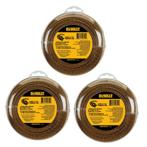 Dewalt 3 Pack Of Genuine OEM Replacement Trimmer Line - DWO1DT915-3PK Dewalt 3 Pack Of Genuine OEM Replacement Trimmer Line - DWO1DT915-3PK