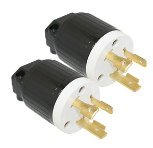 Superior Electric (2 Pack) 30 Amps, 125V, Twist Lock 3-Wire Plug - YGA024-2PK - view 3