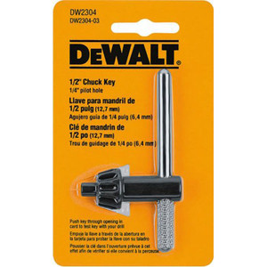 DeWalt DW2304 1/2-Inch Chuck Key with 1/4-Inch Pilot - DW2304 DeWalt DW2304 1/2-Inch Chuck Key with 1/4-Inch Pilot - DW2304