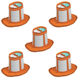 Black and Decker Vacuum 5 Pack of OEM Vacuum Filters - HHVKF10-5PK