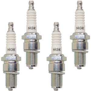 NGK 4 Pack of Genuine OEM Replacement Spark Plugs - BR4ES-4PK