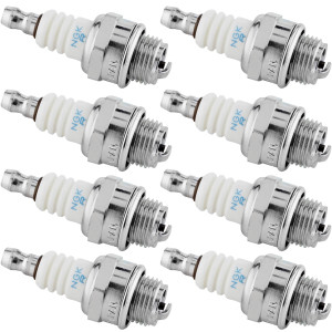 NGK 8 Pack of Genuine OEM Standard Spark Plugs - BMR6A-8PK - view 3