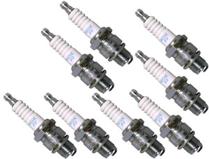 NGK 8 Pack of Genuine OEM Standard Spark Plugs - BR8ES-8PK - view 3