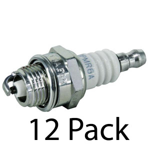 NGK 12 Pack of Genuine OEM Standard Spark Plugs - BPMR6A-12PK