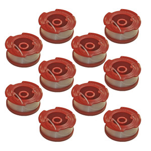 Black and Decker 10-Pack of .065 OEM Replacement Spools # 242885-01-10PK Black and Decker 10-Pack of .065 OEM Replacement Spools # 242885-01-10PK