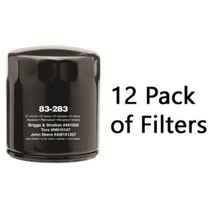 Oregon 83-403 Oil Filter Shop Contains 12-Pack of 83-283 Oil Filters Oregon 83-403 Oil Filter Shop Contains 12-Pack of 83-283 Oil Filters
