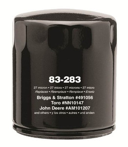 Oregon 83-283 Oil Filter Replaces John Deere AM101207 B & S 491506 Toro NN10147 Oregon 83-283 Oil Filter Replaces John Deere AM101207 B & S 491506 Toro NN10147