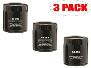 Oregon 83-283 (3 Pack) Oil Filter Replaces AM101207 491506