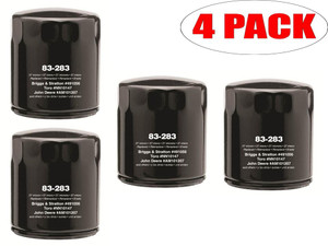 Oregon 83-283 (4 Pack) Oil Filter Replaces AM101207 491506 Oregon 83-283 (4 Pack) Oil Filter Replaces AM101207 491506