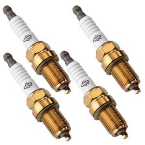 Briggs & Stratton 4 Pack of Genuine OEM Spark Plugs # 696202-4PK Briggs & Stratton 4 Pack of Genuine OEM Spark Plugs # 696202-4PK