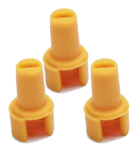 Weed Eater/Husqvarna/Poulan Craftsman 3 Pack Gold Limiter Caps - 530038403-3PK - view 2