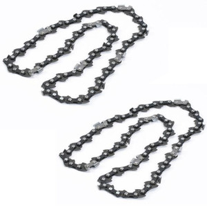 GreenWorks 2 Pack Of Genuine OEM Replacement Chainsaw Chains - 29132-2PK