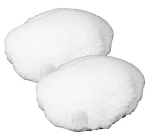 Black and Decker 2 Pack Of Genuine OEM Replacement Wool Bonnets - 580753-01-2PK Black and Decker 2 Pack Of Genuine OEM Replacement Wool Bonnets - 580753-01-2PK