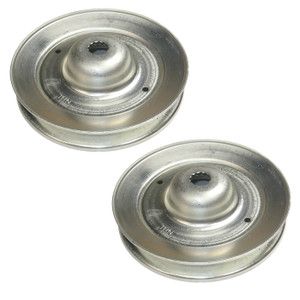 Husqvarna 2 Pack of Genuine OEM Replacement Mandrel Pulleys # 588586601-2PK Husqvarna 2 Pack of Genuine OEM Replacement Mandrel Pulleys # 588586601-2PK