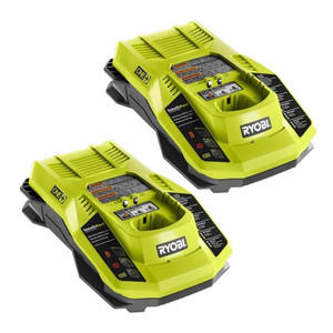 Ryobi 18 Volt P117 2 Pack Dual-chemistry Battery Charger # 140173019-2PK Ryobi 18 Volt P117 2 Pack Dual-chemistry Battery Charger # 140173019-2PK