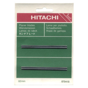 Hitachi Genuine OEM Replacement Planer Blades - 879418 Hitachi Genuine OEM Replacement Planer Blades - 879418