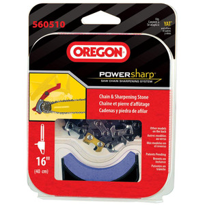 Oregon CS300 OEM 16" PowerSharp Saw Chain and Stone Kit - 560510 Oregon CS300 OEM 16" PowerSharp Saw Chain and Stone Kit - 560510