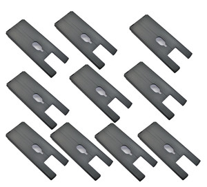 Ridgid R3121/R8433/R883 Saw (10 Pack) Replace No-Mar Base Plate - 513410001-10PK