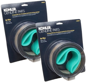 Kohler 2 Pack of Genuine OEM Replacement Air Filters - 47 883 03-S1-2pk Kohler 2 Pack of Genuine OEM Replacement Air Filters - 47 883 03-S1-2pk