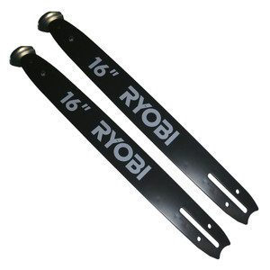 Ryobi RY3714 2 Pack of Genuine OEM Replacement 16" Guide Bars - 311482002-2PK Ryobi RY3714 2 Pack of Genuine OEM Replacement 16" Guide Bars - 311482002-2PK