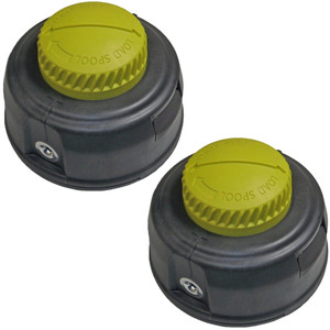 Ryobi P2009 2 Pack of Genuine OEM String Head Assemblies # 313318001-2PK