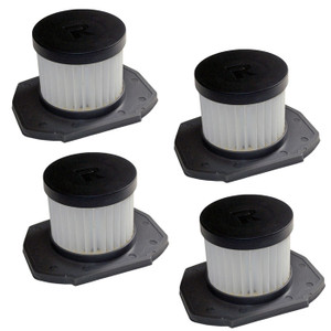 Ryobi P718K Stick Vac OEM Replacement Filters ,4 Pack, 313282001-4PK