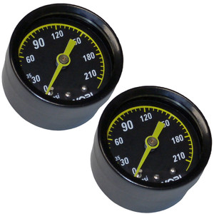 Ryobi P739 2 Pack of Genuine OEM Replacement Air Gauges - 079077062042-2PK Ryobi P739 2 Pack of Genuine OEM Replacement Air Gauges - 079077062042-2PK