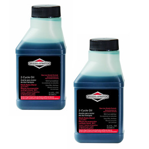 Briggs and Stratton 2 Pack of Genuine OEM Replacement 2 Cycle Oil - 100107-2PK Briggs and Stratton 2 Pack of Genuine OEM Replacement 2 Cycle Oil - 100107-2PK