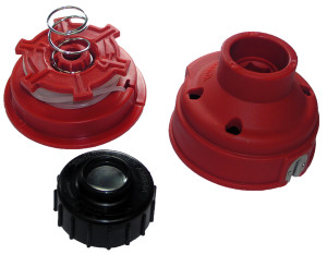 Homelite UT-21506 - UT-21907 Trimmer .080 Spool Assembly & Cap - 120151001 - view 3