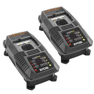 Ryobi 2 Pack Genuine OEM Battery Charger for SS180 Battery Charger # 140185009-2pk - view 2