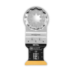 Fein 1 Pack of StarLock E-Cut Bi-Metal Carbide 1-1/4" x 1-5/8" Oscillating Saw Blade Pack # 63502236270-2PK