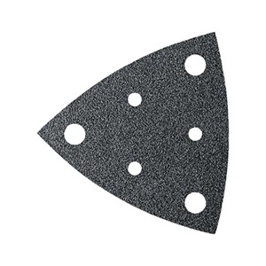 Fein MultiMaster Vacuum Sanding Sheets with Hook and Loop Attachment - Perforated, 60 Grit, 50-Pack # 63717109013 - view 3