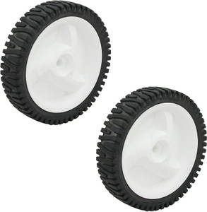 Homelite Genuine OEM Replacement 8" Front Mower Wheels, 2 Pack, 584465301 Homelite Genuine OEM Replacement 8" Front Mower Wheels, 2 Pack, 584465301
