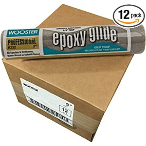 Wooster Genuine 9" Epoxy Glide Roller Cover 12-Pack, R232-9-12PK Wooster Genuine 9" Epoxy Glide Roller Cover 12-Pack, R232-9-12PK