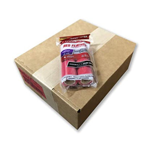 Wooster 4.5" Jumbo-Koter Red Feather 1/4" Nap Closed-End 12 Sets Of 2-Pack Roller Cover # RR311-4.5-12PK Wooster 4.5" Jumbo-Koter Red Feather 1/4" Nap Closed-End 12 Sets Of 2-Pack Roller Cover # RR311-4.5-12PK