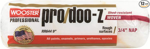 Wooster Genuine 9" Pro/Doo-Z 3/4" Nap 12-Pack Roller Cover - RR644-9-12PK