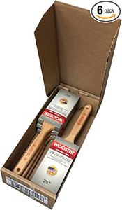 Wooster Genuine 2.5" Ultra/Pro Firm Flat Sash Paintbrush 6-Pack, 4175-2.5-6PK - view 3