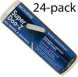 Wooster Genuine 7" Super Doo-Z 3/8" Nap Roller Cover 24-Pack, R205-7-24PK Wooster Genuine 7" Super Doo-Z 3/8" Nap Roller Cover 24-Pack, R205-7-24PK