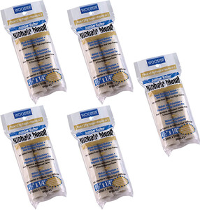Wooster 4.5" Jumbo-Koter Mohair Blend 1/4" Nap Closed-End 5 Sets Of 2-Pack Roller Cover # RR304-4.5-5PK Wooster 4.5" Jumbo-Koter Mohair Blend 1/4" Nap Closed-End 5 Sets Of 2-Pack Roller Cover # RR304-4.5-5PK